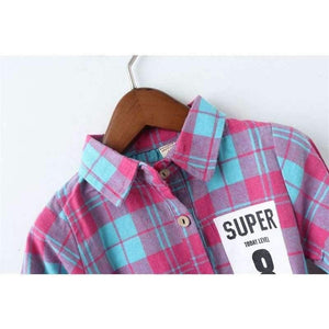 Planet Gates Red / 24M Girls Long Sleeve Plaid Dresses Children Cotton Dresses Toddler Clothing Baby Girl Clothing Kids Preppy Dresses Branca De Neve