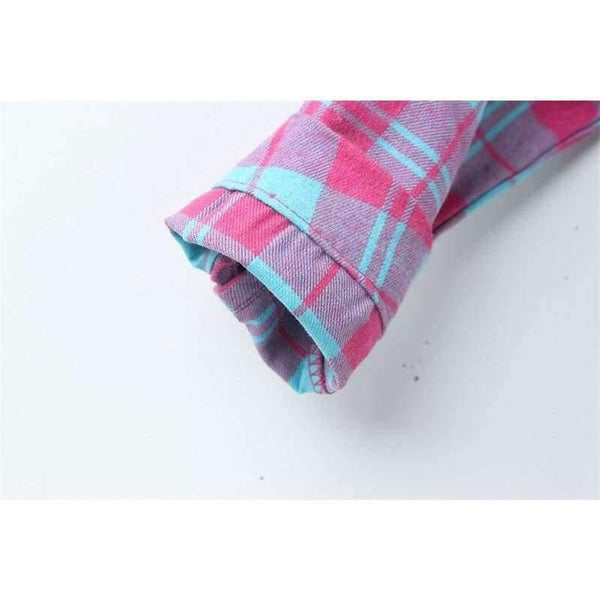 Planet Gates Red / 24M Girls Long Sleeve Plaid Dresses Children Cotton Dresses Toddler Clothing Baby Girl Clothing Kids Preppy Dresses Branca De Neve