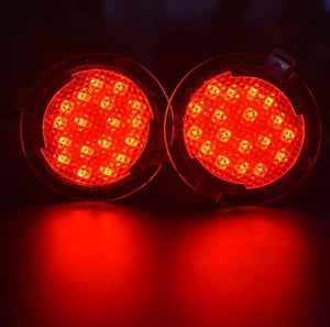 Planet Gates RED 2PCS Car LED puddle light for Ford Edge Mondeo MK5 Fusion Flex Explorer Taurus Mustang F150 car under mirror lamps
