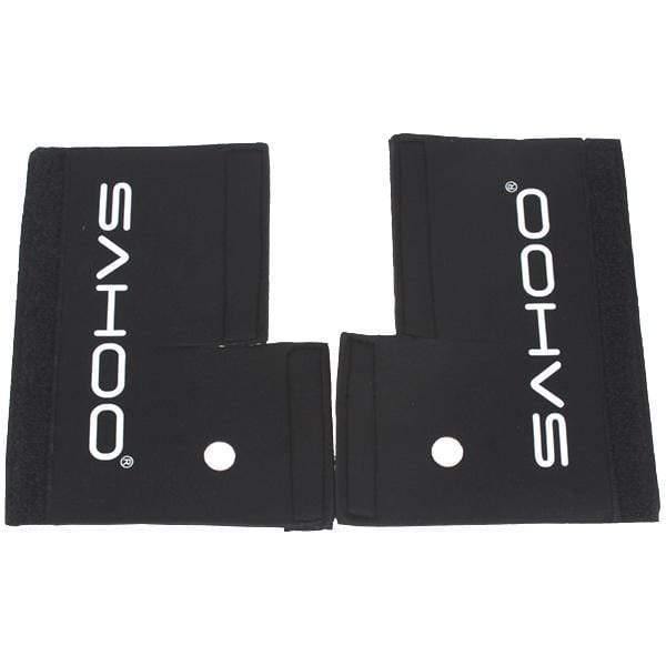 Planet Gates Red 2Pcs/Pair Bicycle Frame Chain Protector Cycling Mountain Bike Stay Front Fork Protection Guard Protective Pad Wrap Cover