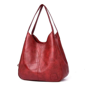Leather Bags Women Bucket Bag Ladies Hand Bags Fashion Big Women Shoulder Bag Vintage