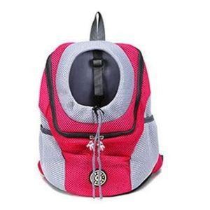 Planet Gates Red / 30x34x16 cm Outdoor Pet Dog Carrier Bag Pet Dog Front Bag New Out Double Shoulder Portable Travel Backpack Mesh Backpack Head