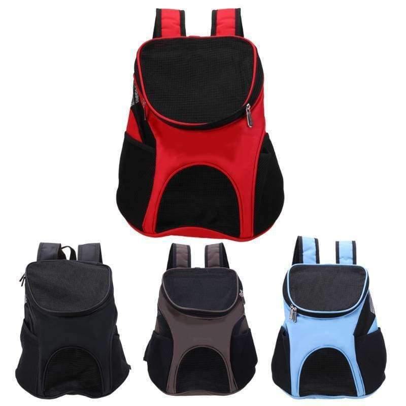 Planet Gates Red / 33 x 30 x 24 cm Pet Carrier Dog Carrier Pet Backpack Bag Portable Travel Bag Pet Dog Front Bag Head Out Mesh Backpack