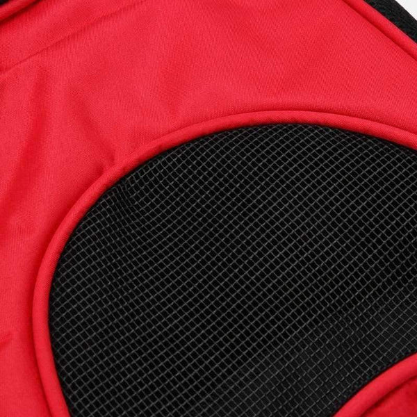 Planet Gates Red / 33 x 30 x 24 cm Pet Carrier Dog Carrier Pet Backpack Bag Portable Travel Bag Pet Dog Front Bag Head Out Mesh Backpack