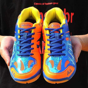 Planet Gates red / 38 New Light Breathable Badminton Shoes for Men Lace-up Sport Shoes Men's Training Athletic Shoe Anti-Slippery Tennis Sneakers