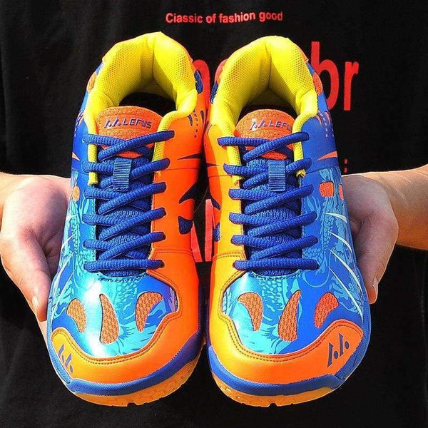 Planet Gates red / 38 New Light Breathable Badminton Shoes for Men Lace-up Sport Shoes Men's Training Athletic Shoe Anti-Slippery Tennis Sneakers