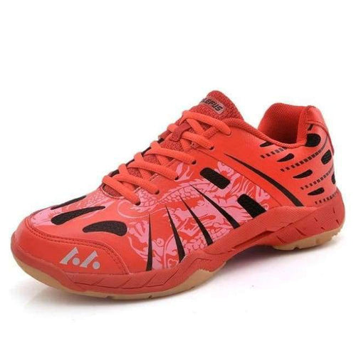 Planet Gates red / 38 New Light Breathable Badminton Shoes for Men Lace-up Sport Shoes Men's Training Athletic Shoe Anti-Slippery Tennis Sneakers