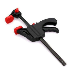 Planet Gates RED 4" Inch F Woodworking Clamp Clamping Device Adjustable DIY Carpentry Gadgets quick Ratchet Release Speed Squeeze hand tools
