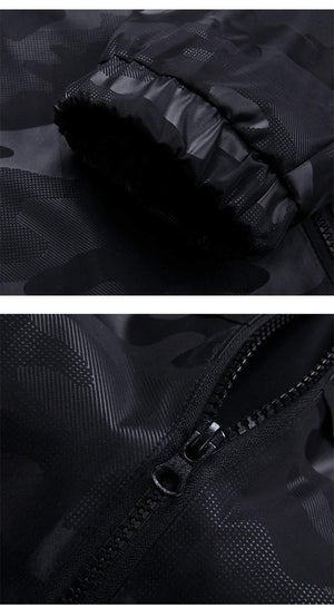 Planet Gates Red / 4XL Mens Loose Hooded Jackets Windbreaker Waterproof Jackets Men coat Spring Casual Coat for Male