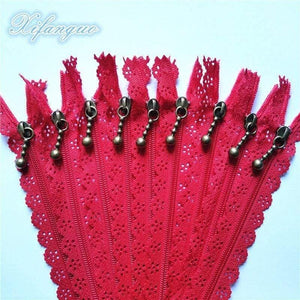Planet Gates Red / 5pcs / 25cm 5/10pcs 25cm 10 Inch DIY 3# Nylon Coil Flower Zipper For DIY Sewing Tailor Handicraft Bed Bag (20 Colors) #