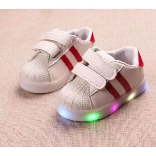 Planet Gates Red / 6.5 Baby first walkers running Footwear LED baby sneakers casual soft comfortable infant tennis girls boys shoes elegant baby shoes