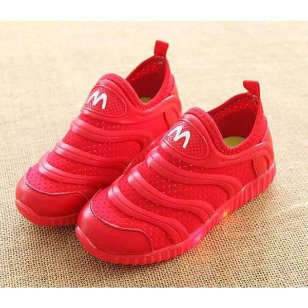Planet Gates Red / 6.5 Fashion colorful lighted children shoes LED Lovely Cool New brand Cool kids sneakers casual  baby boys girls shoes