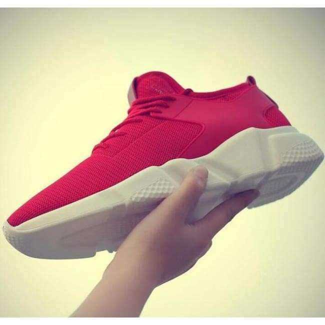 Planet Gates Black 1 / 6.5 QICIUS 2018 Men Shoes Sneakers Breathable Casual Shoes Lace up Mesh Flats Shoe Men's Vulcan Shoes Q0124