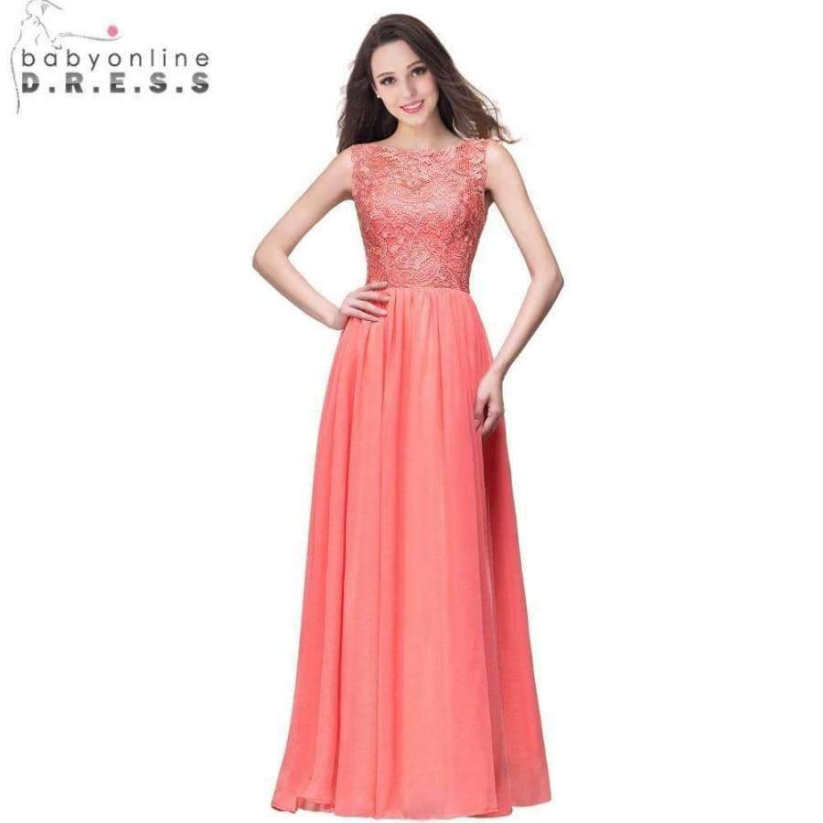 Planet Gates red / 6 Dark Navy Chiffon Bridesmaid Dresses Long 2017 Sleeveless Wedding Party Dresses Royal Blue Formal Dresses Under $50