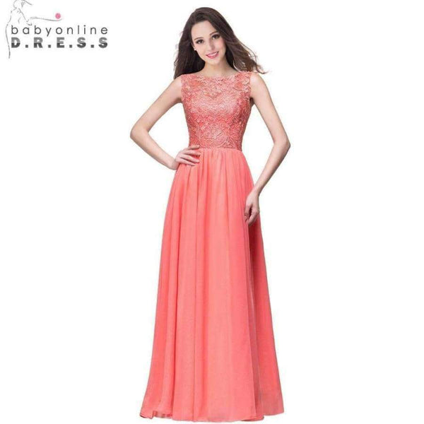 Planet Gates red / 6 Dark Navy Chiffon Bridesmaid Dresses Long 2017 Sleeveless Wedding Party Dresses Royal Blue Formal Dresses Under $50