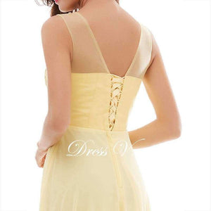 Planet Gates Red / 6 Long evening dress  cheap a line sleeveless lace up chiffon formal prom party dress evening dress