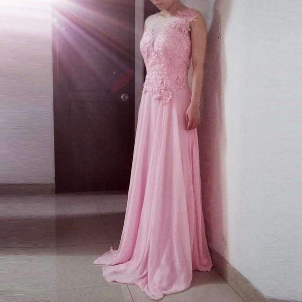 Planet Gates Red / 6 Long evening dress  cheap a line sleeveless lace up chiffon formal prom party dress evening dress