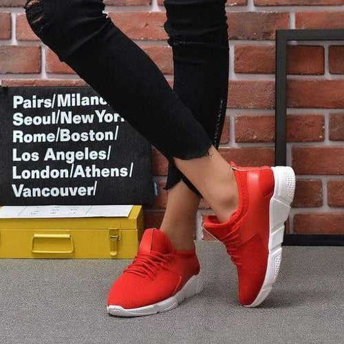 Planet Gates Red / 6 Spring 2018 Women Sneakers Shoes Fashion Men Sneakers Big Size Thick Soled Shoes Women Vulcanize Shoes Les Chaussures De Sport