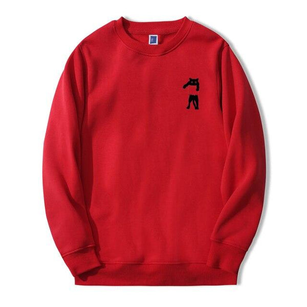 Planet Gates Red 6 / XXL / China Sweatshirts Animal Print Mens Tracksuit Cats Kawaii Streetwear Fashion 2019 Spring Autumn Clothing New Arrival Men Hoodie