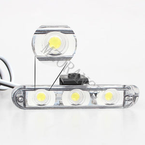Planet Gates Red / 6000K Wireless Remote 4x3/led Ambulance Police light DC 12V Strobe Warning light for Car Truck Emergency Light Flashing Firemen Lights