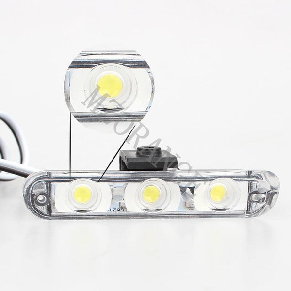 Planet Gates Red / 6000K Wireless Remote 4x3/led Ambulance Police light DC 12V Strobe Warning light for Car Truck Emergency Light Flashing Firemen Lights