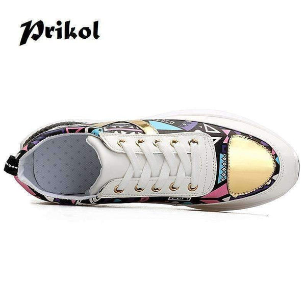 Planet Gates Red / 7.5 Hip Hop Graffiti Design Spring New Sport Shoes Men Tennis Sneakers Training Zapatillas Hombre Cap Toe Krasovki Obuv