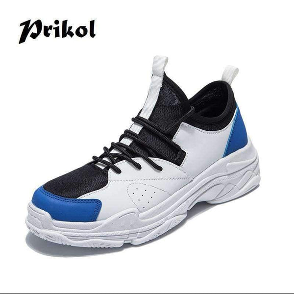 Planet Gates Red / 7.5 Style Candy Colorful Men Sport Shoes Breathable Leather Man Tennis Sneaker Handsome Zapatillas Zapato Calcado