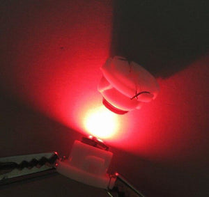 Planet Gates Red / 74.7 WLJH 10x T3 T4.2 T4.7 Led Neo Wedge 3030 SMD Heater A/C Climate Control Backlight Gauge Instrument Dash Light Lamp Bulb for Car