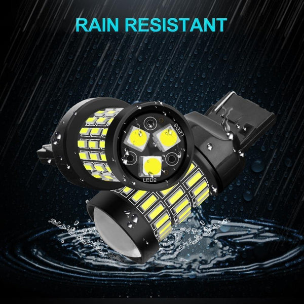 Planet Gates Red / 7440 W21W 2pcs T20 7440 W21W LED 7443 SRCK W21/5W LED Bulbs WY21W 12V 1200LM Car Lights Turn Signal Brake Reverse Tail Lamp Auto Bulb