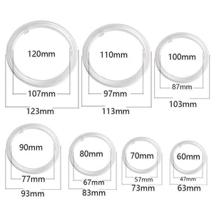 Planet Gates Red / 80MM 1Pair COB 60mm 80mm 120mm 12V DC With Cover Halo Rings 70mm 90mm 100mm 110mm Angel Angelic Eyes LED Car Lights Auto