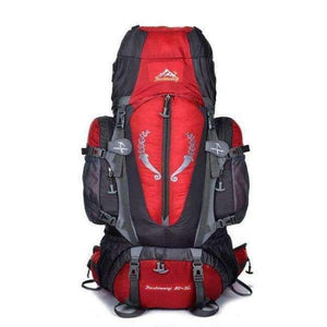 Planet Gates Red 85L Outdoor Backpack Travel Multi-purpose climbing backpacks Hiking big capacity Rucksacks camping sports bags