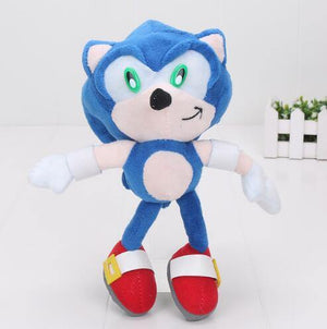 9'' 23cm 5 Colors Super Sonic Plush Toys Knuckles Tails Soft Dolls For Kids Gift