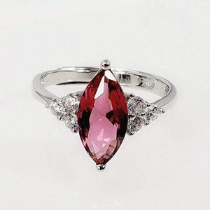 Planet Gates Red 925 Sterling Silver Luxury Diamond Ring Women S925 Real Pure Silver Emerald Ruby Gemstone Open Rings