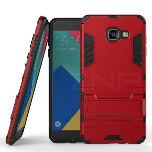 Planet Gates Red / A8 Plus 2018 ZNP Shockproof Holder Protective Phone Case For Samsung Galaxy A3 A5 A7 J5 J7 2016 2017 Cover For Samsung A8 Plus 2018 Case Capa
