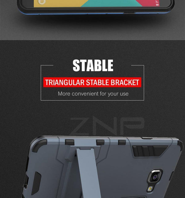Planet Gates Red / A8 Plus 2018 ZNP Shockproof Holder Protective Phone Case For Samsung Galaxy A3 A5 A7 J5 J7 2016 2017 Cover For Samsung A8 Plus 2018 Case Capa
