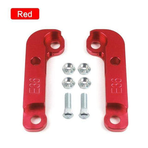 Planet Gates Red Aluminium 2pc for BMW E36 Car Adapter Increasing Turn Angle about 25% Drift Lock Kit for BMW E60 E90 E70 Increase The Corner