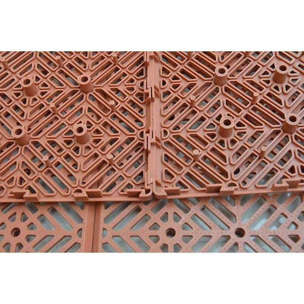 Planet Gates red Anti-slip mat Plastic Path Garden Floor Boards  Manually Paving Garden Tiles