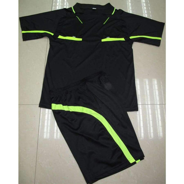 Planet Gates Red / Asian size XL Soccer Referee Jerseys Kit Professional Competition Referee Clothing Custom Football Judge Uniforms Short Tracksuits C10