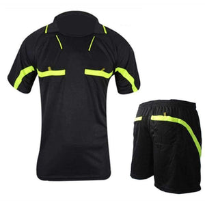 Planet Gates Red / Asian size XL Soccer Referee Jerseys Kit Professional Competition Referee Clothing Custom Football Judge Uniforms Short Tracksuits C10