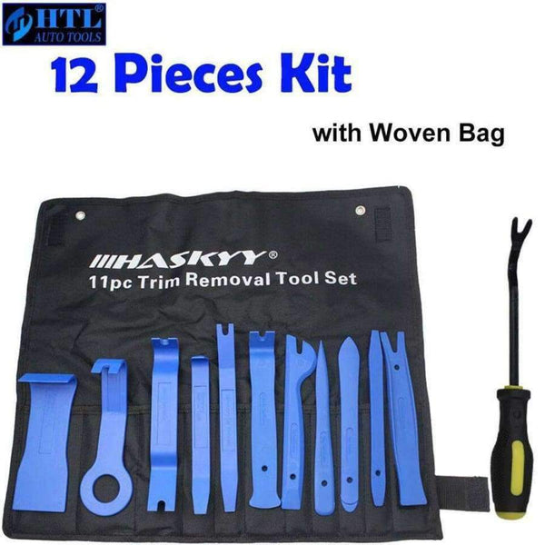 Planet Gates Red Auto Car DVD Stereo Refit Kits Interior Plastic Trim Panel Dashboard Installation Removal Tool Kit Repair Disassembly Tools Set