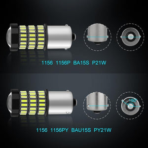 Planet Gates Red / BA15S P21W 2pcs 1156 BA15S P21W LED BAU15S PY21W LED Bulb R5W R10W 12V White Red Amber Car Light Turn Signal Brake Tail Stop Lamp Auto