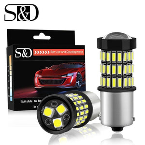 Planet Gates Red / BA15S P21W 2pcs 1156 BA15S P21W LED BAU15S PY21W LED Bulb R5W R10W 12V White Red Amber Car Light Turn Signal Brake Tail Stop Lamp Auto