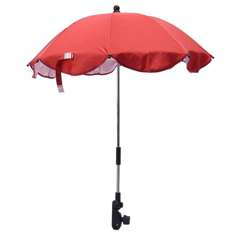 Planet Gates Red Baby Unisex Sun Umbrella Parasol Buggy Pushchair Pram Stroller Shade Canopy Baby Stroller Accessories Rain Covers