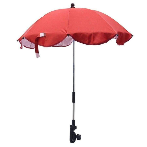 Planet Gates Red Baby Unisex Sun Umbrella Parasol Buggy Pushchair Pram Stroller Shade Canopy Baby Stroller Accessories Rain Covers