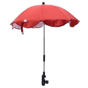 Planet Gates Red Baby Unisex Sun Umbrella Parasol Buggy Pushchair Pram Stroller Shade Canopy Baby Stroller Accessories Rain Covers