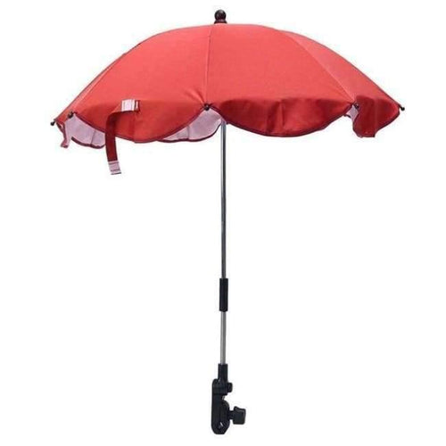 Planet Gates Red Baby Unisex Sun Umbrella Parasol Buggy Pushchair Pram Stroller Shade Canopy Baby Stroller Accessories Rain Covers