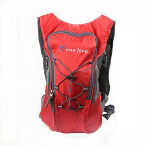 Planet Gates red backpack 5L Sport Hydration Backpack for 2L Water Bag Outdoor Travelling Hiking Running Rucksack Mountain Road Bicycle Water Bag