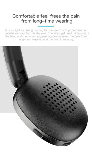Planet Gates Red Baseus D01 Wireless Bluetooth Headphone Stereo bluetooth earphone wireless headset Young attitude headphones with Mic for phone