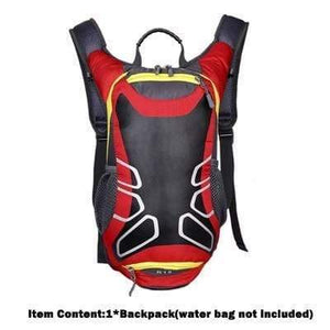 Planet Gates Red Bicycle Bag Shoulder Backpack Ultralight Sport Riding MTB Hydration Backpack 15L Bike Bicycle Cycling Backpack