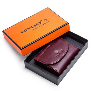 Planet Gates Red Box Leather Women Wallet Fashion Coin Purse For Girls Female Small Portomonee Lady Perse Money Bag Card Holder Mini Clutch